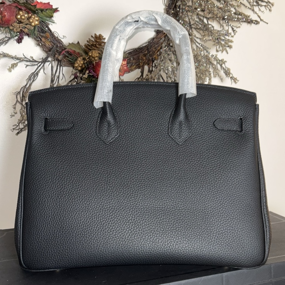 Black Genuine Leather wirkin - Picture 6 of 6